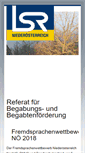 Mobile Screenshot of begabtenfoerderung.lsr-noe.gv.at